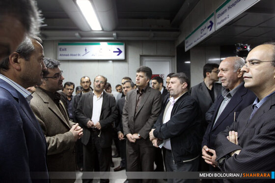 سفر مدیران رسانه های کشور به مشهد/ بازدید از سیستم قطار شهری