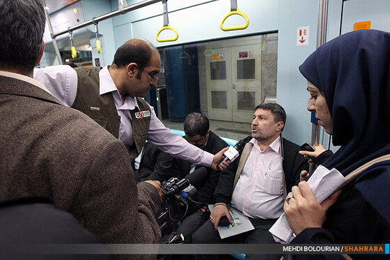 سفر مدیران رسانه های کشور به مشهد/ بازدید از سیستم قطار شهری