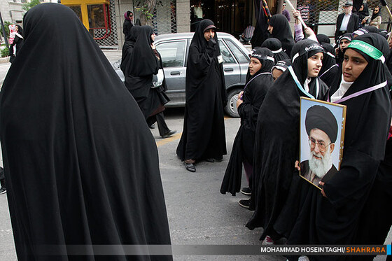 راهپیمایی حافظان حجاب