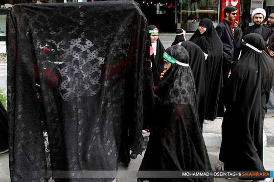 راهپیمایی حافظان حجاب