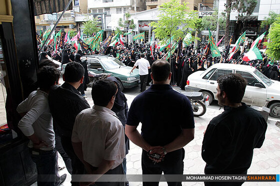 راهپیمایی حافظان حجاب