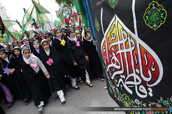 راهپیمایی حافظان حجاب