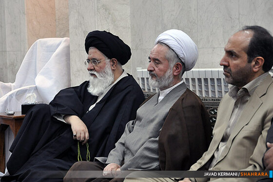 دیدار فرهنگیان با آیت الله علم الهدی امام جمعه مشهد مقدس