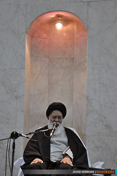 دیدار فرهنگیان با آیت الله علم الهدی امام جمعه مشهد مقدس