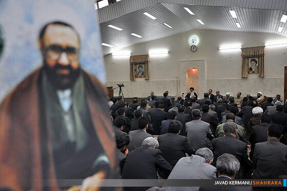 دیدار فرهنگیان با آیت الله علم الهدی امام جمعه مشهد مقدس