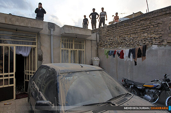 ریزش 4 منزل مسکونی در بلوار طبرسی 