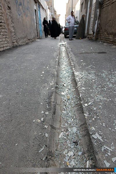 ریزش 4 منزل مسکونی در بلوار طبرسی 