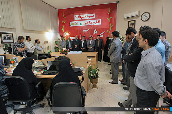 سخنرانی غلامرضا بصیری پور رئیس کمیسیون فرهنگی شورای اسلامی شهر مشهد