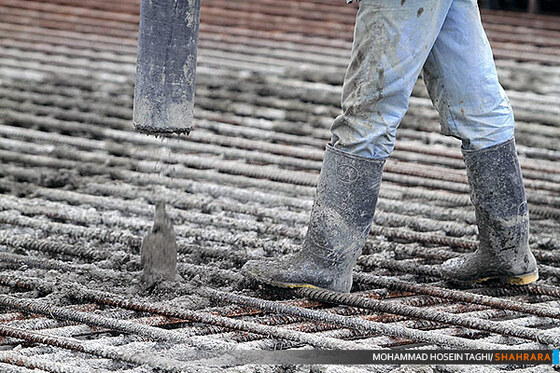 شکسته شدن رکورد جهانی بتن ریزی در مشهد