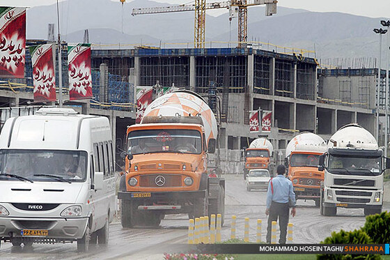 شکسته شدن رکورد جهانی بتن ریزی در مشهد