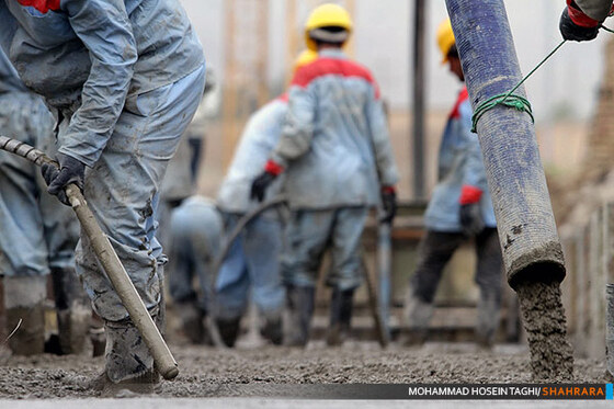 شکسته شدن رکورد جهانی بتن ریزی در مشهد