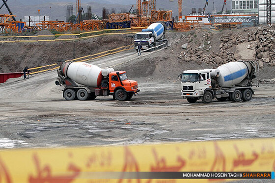 شکسته شدن رکورد جهانی بتن ریزی در مشهد