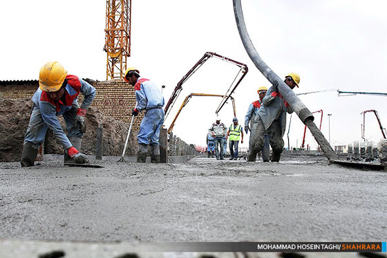 شکسته شدن رکورد جهانی بتن ریزی در مشهد