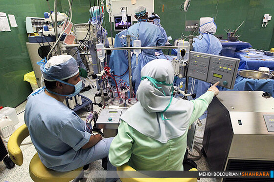 عمل جراحی قلب پنجمین کنگره بین المللی قلب و عروق