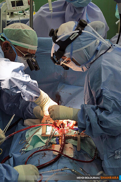عمل جراحی قلب پنجمین کنگره بین المللی قلب و عروق