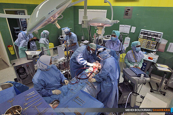 عمل جراحی قلب پنجمین کنگره بین المللی قلب و عروق