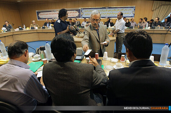 انتخابات ریاست هیات فوتبال خراسان رضوی