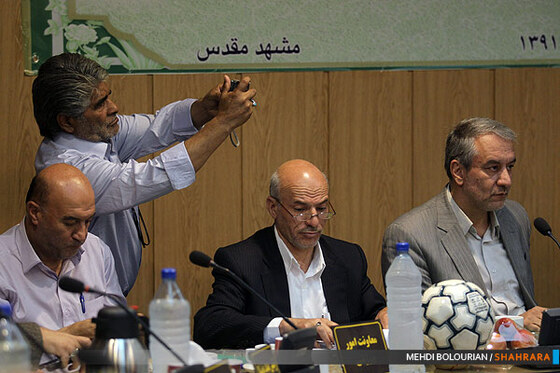 انتخابات ریاست هیات فوتبال خراسان رضوی