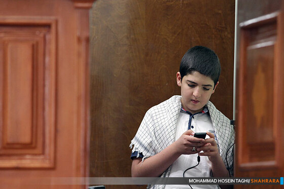 مراسم اعتکاف در مسجد امام محمد باقر (ع) 