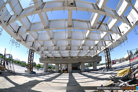 پیشرفت 85 درصدی تقاطع غیرهمسطح امام حسین(ع)