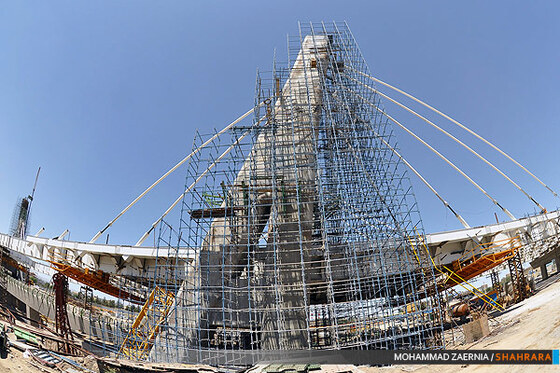 پیشرفت 85 درصدی تقاطع غیرهمسطح امام حسین(ع)