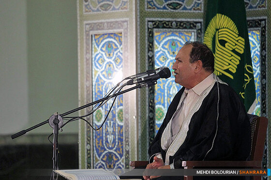 تلاوت قرآن کریم در مسجد گوهرشاد