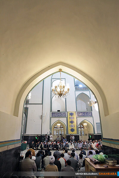 تلاوت قرآن کریم در مسجد گوهرشاد