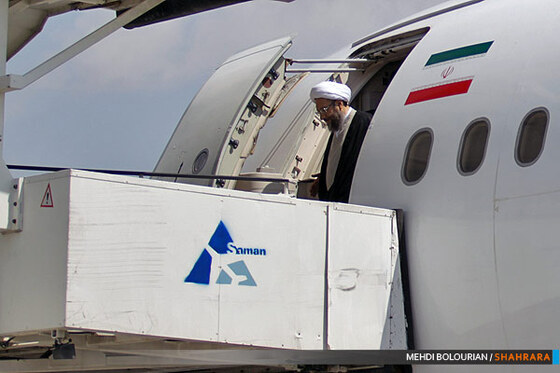 ورود رییس قوه قضاییه به مشهدمقدس