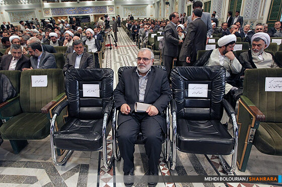 حضور مرتضی بختیاری وزیر دادگستری در همایش سراسری قوه قضائیه