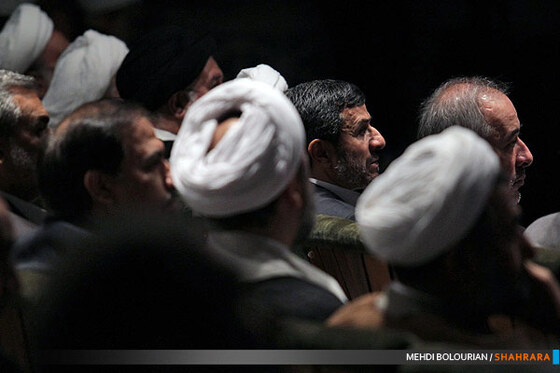 "محمود احمدی ن‍‍ژاد" رئیس جمهوری در همایش سراسری قوه قضائیه 