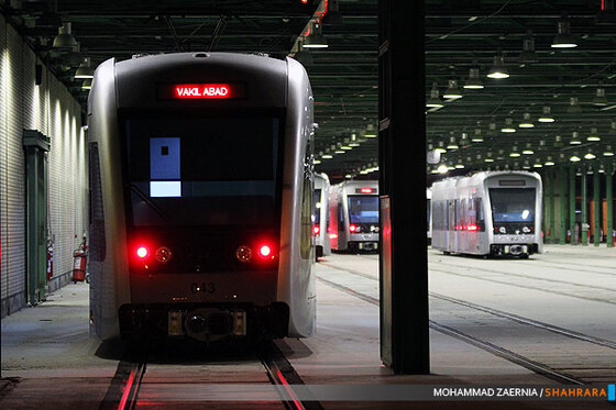 عملیات نگهداری و تعمیرات ناوگان قطار شهری