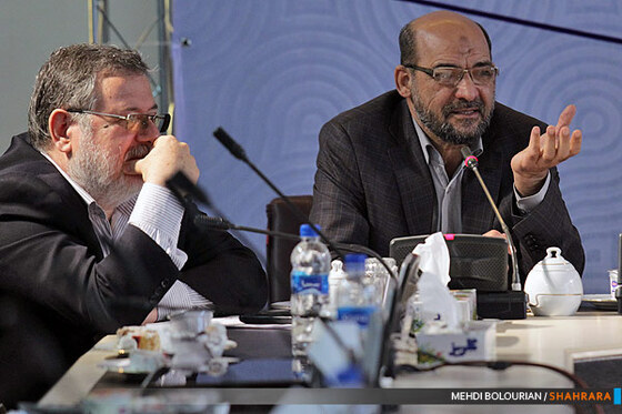 سخنرانی غلامرضا بصیری پور رئیس کمیسیون فرهنگی شورای اسلامی هر مشهد در مراسم تودیع و معارفه مدیر مسئول روزنامه شهرآرا