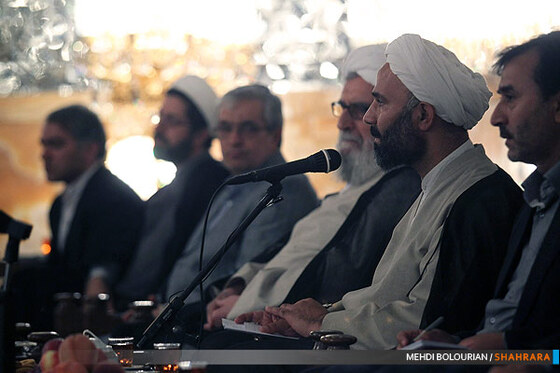 دیدار مجمع نمایندگان خراسان با آیت الله واعظ طبسی