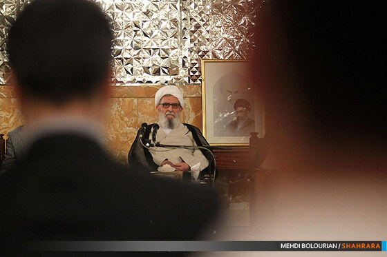 دیدار مجمع نمایندگان خراسان با آیت الله واعظ طبسی