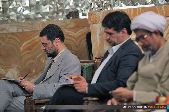دیدار مجمع نمایندگان خراسان با آیت الله واعظ طبسی