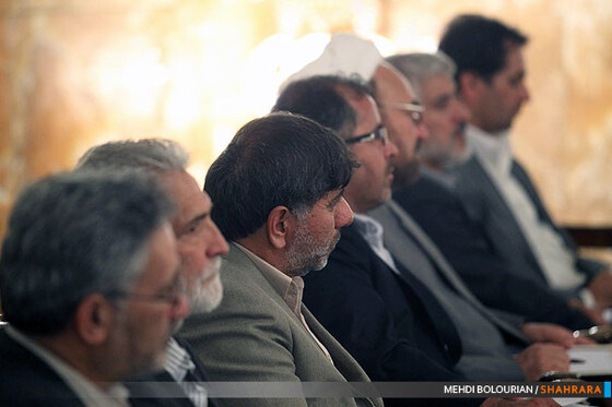 دیدار مجمع نمایندگان خراسان با آیت الله واعظ طبسی