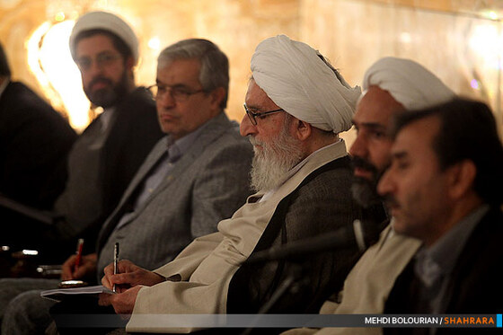 دیدار مجمع نمایندگان خراسان با آیت الله واعظ طبسی