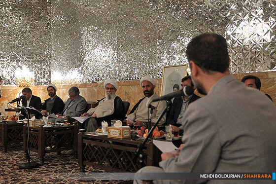 دیدار مجمع نمایندگان خراسان با آیت الله واعظ طبسی