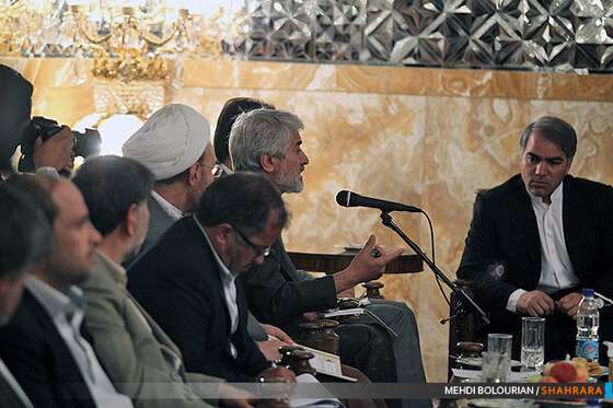 دیدار مجمع نمایندگان خراسان با آیت الله واعظ طبسی