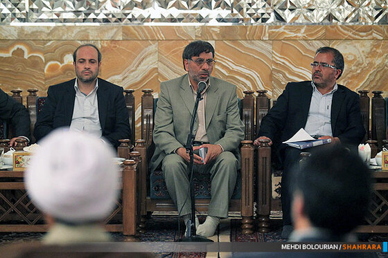 دیدار مجمع نمایندگان خراسان با آیت الله واعظ طبسی