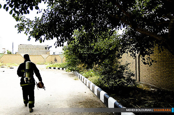 تمرینات ویژه آتش نشانان