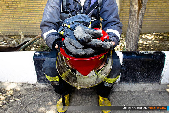 تمرینات ویژه آتش نشانان