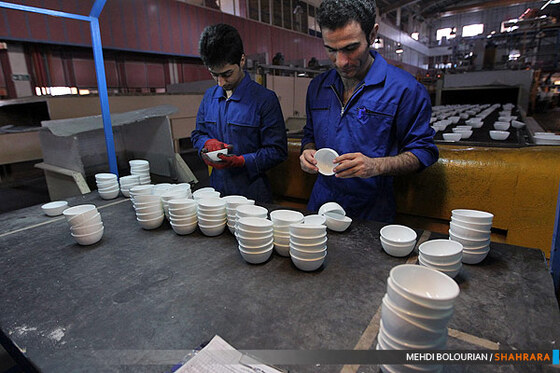 تولید ظروف چینی 