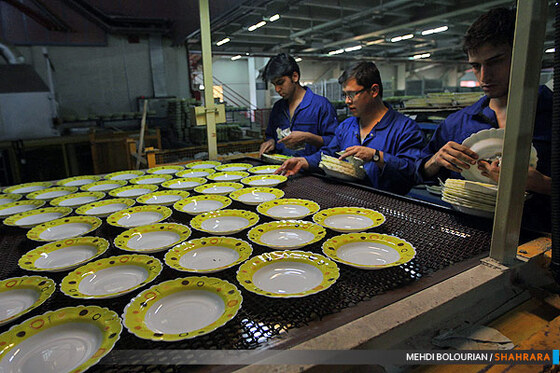 تولید ظروف چینی 