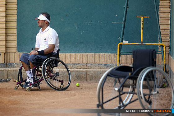حسین ممی پور تنها ورزشکار اعزامی به مسابقات پاراالمپیک 2012 لندن در رشته تنیس با ویلچر
