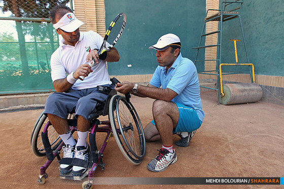 حسین ممی پور تنها ورزشکار اعزامی به مسابقات پاراالمپیک 2012 لندن در رشته تنیس با ویلچر