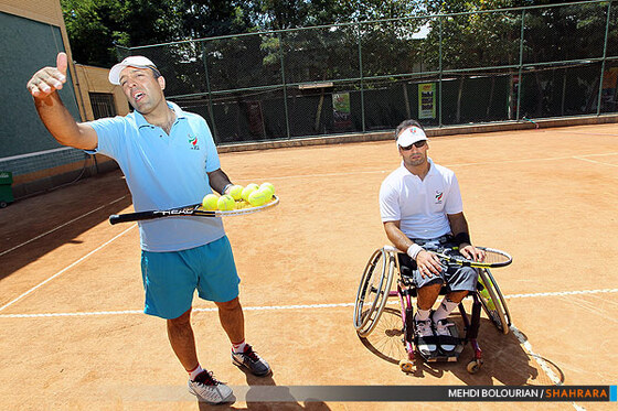 حسین ممی پور تنها ورزشکار اعزامی به مسابقات پاراالمپیک 2012 لندن در رشته تنیس با ویلچر