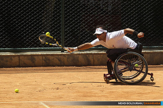 حسین ممی پور تنها ورزشکار اعزامی به مسابقات پاراالمپیک 2012 لندن در رشته تنیس با ویلچر