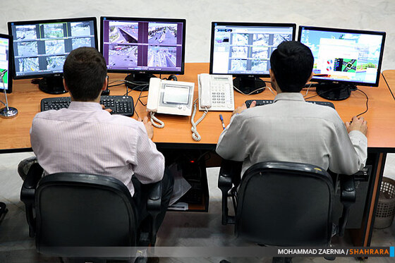 مرکز کنترل ترافیک مشهد