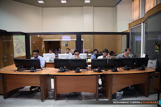 مرکز کنترل ترافیک مشهد